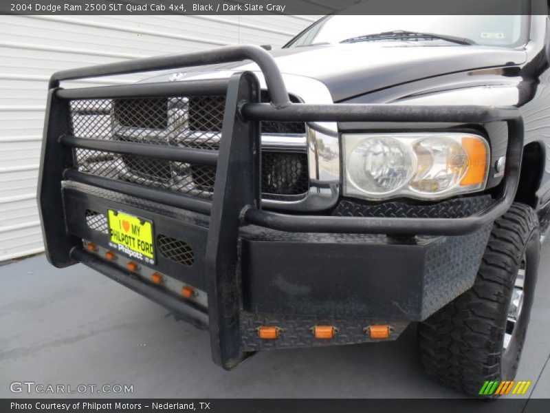 Black / Dark Slate Gray 2004 Dodge Ram 2500 SLT Quad Cab 4x4