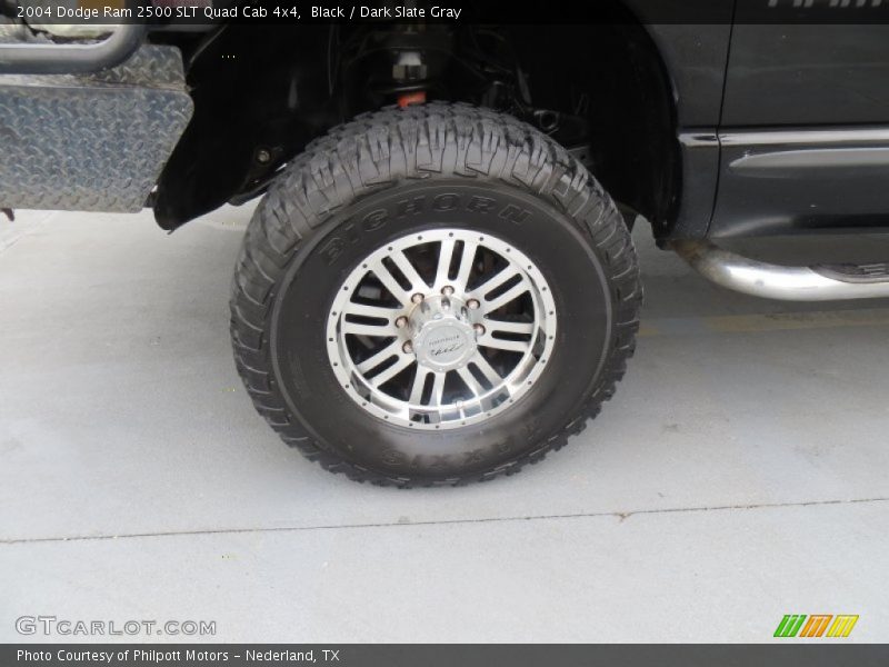 Black / Dark Slate Gray 2004 Dodge Ram 2500 SLT Quad Cab 4x4