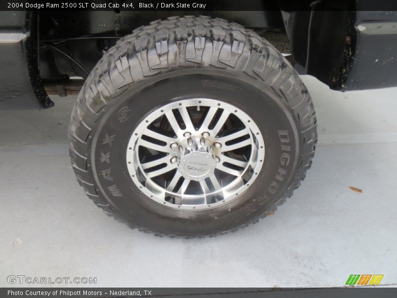 Black / Dark Slate Gray 2004 Dodge Ram 2500 SLT Quad Cab 4x4