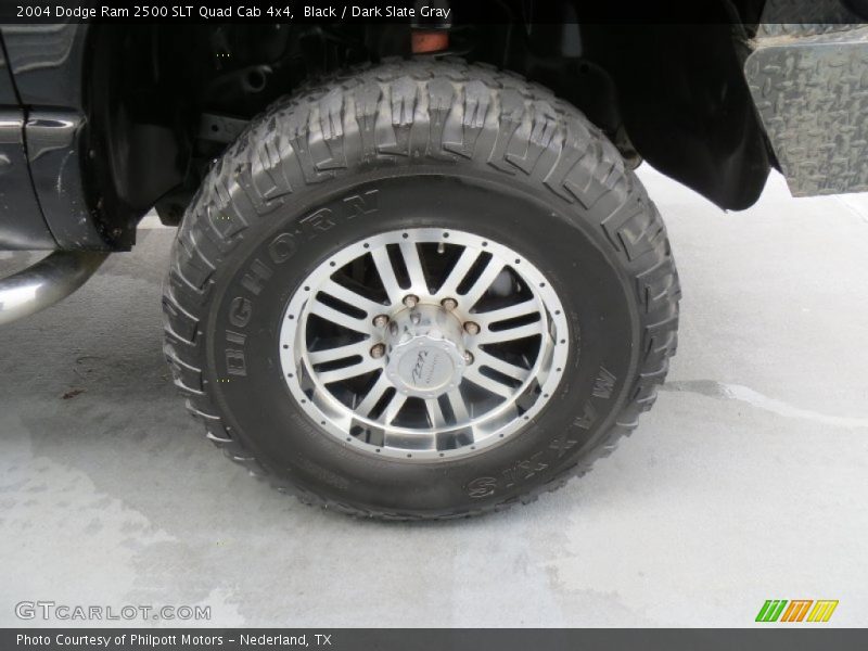 Black / Dark Slate Gray 2004 Dodge Ram 2500 SLT Quad Cab 4x4