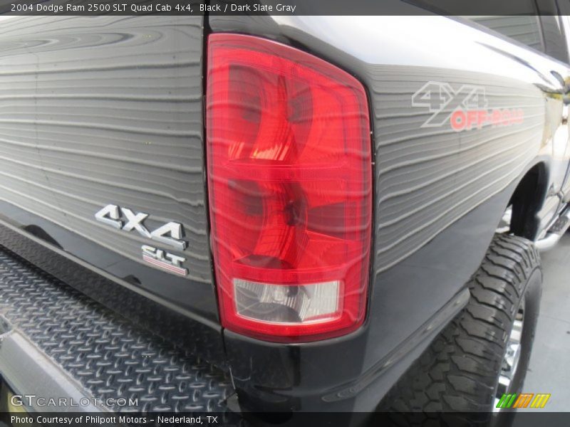 Black / Dark Slate Gray 2004 Dodge Ram 2500 SLT Quad Cab 4x4