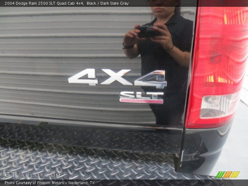 Black / Dark Slate Gray 2004 Dodge Ram 2500 SLT Quad Cab 4x4