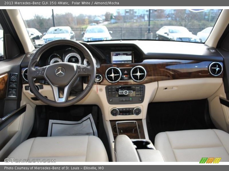 Polar White / Almond/Mocha 2013 Mercedes-Benz GLK 350 4Matic