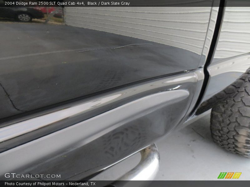 Black / Dark Slate Gray 2004 Dodge Ram 2500 SLT Quad Cab 4x4