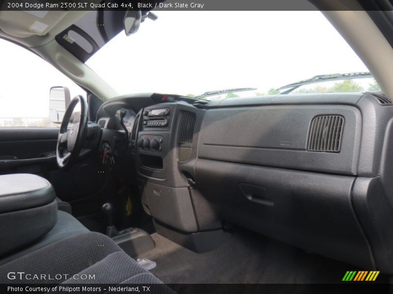 Black / Dark Slate Gray 2004 Dodge Ram 2500 SLT Quad Cab 4x4