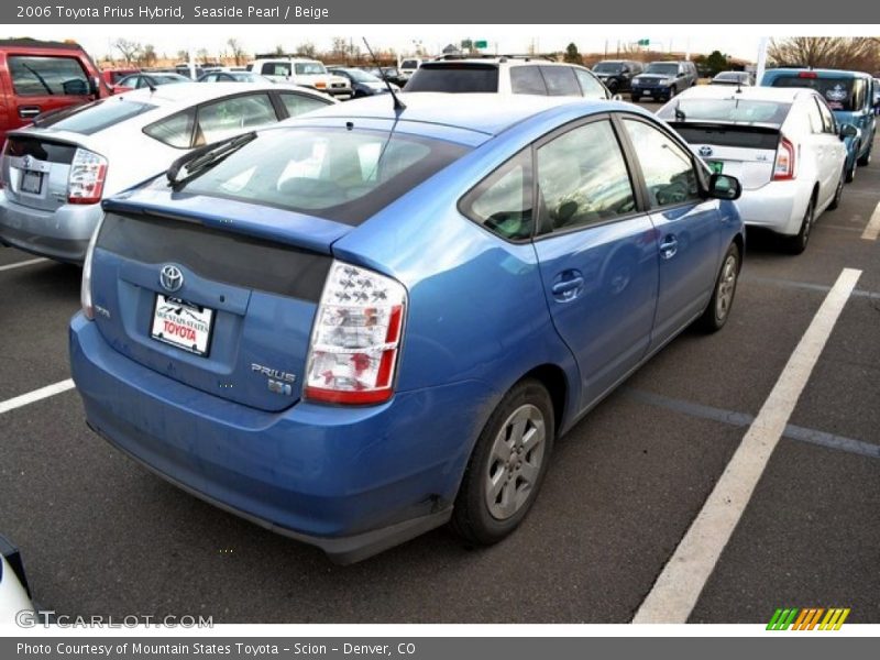 Seaside Pearl / Beige 2006 Toyota Prius Hybrid