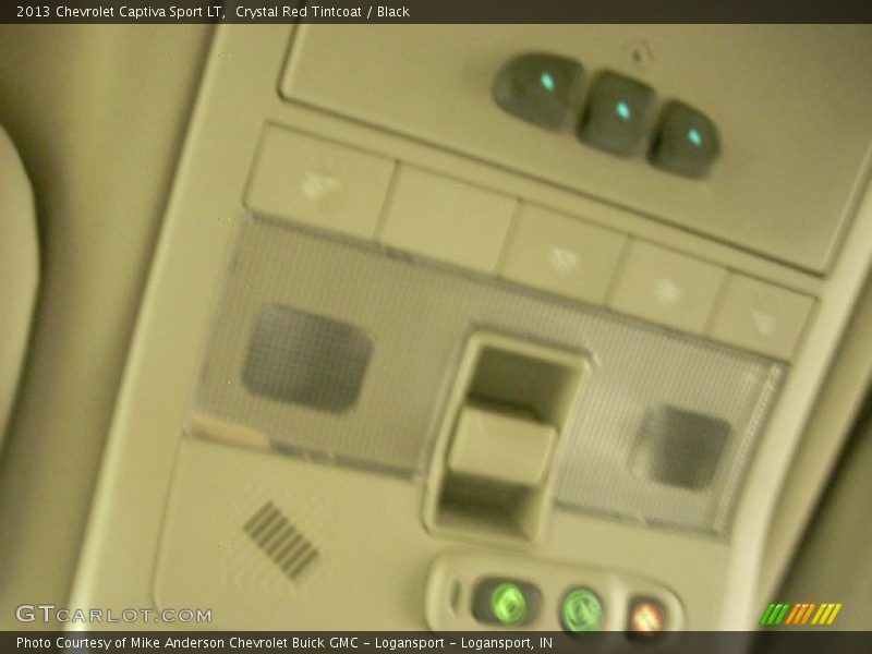Crystal Red Tintcoat / Black 2013 Chevrolet Captiva Sport LT