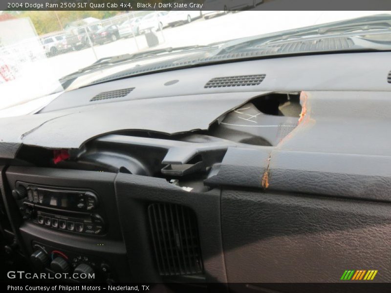 Black / Dark Slate Gray 2004 Dodge Ram 2500 SLT Quad Cab 4x4