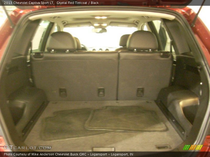 Crystal Red Tintcoat / Black 2013 Chevrolet Captiva Sport LT
