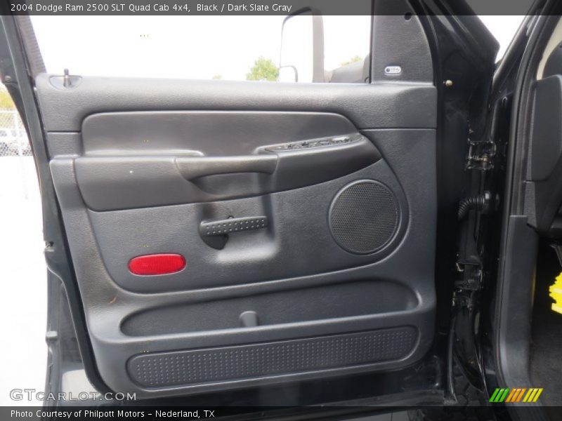Black / Dark Slate Gray 2004 Dodge Ram 2500 SLT Quad Cab 4x4