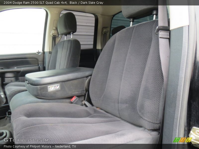 Black / Dark Slate Gray 2004 Dodge Ram 2500 SLT Quad Cab 4x4