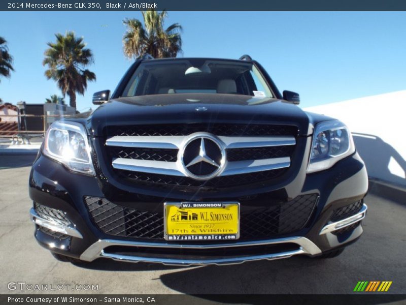 Black / Ash/Black 2014 Mercedes-Benz GLK 350