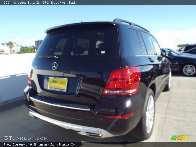 Black / Ash/Black 2014 Mercedes-Benz GLK 350