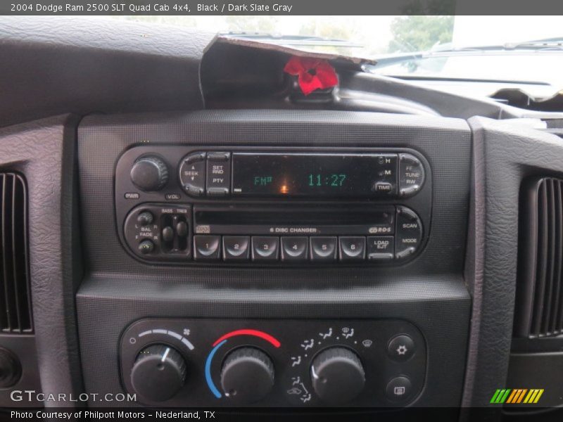 Black / Dark Slate Gray 2004 Dodge Ram 2500 SLT Quad Cab 4x4