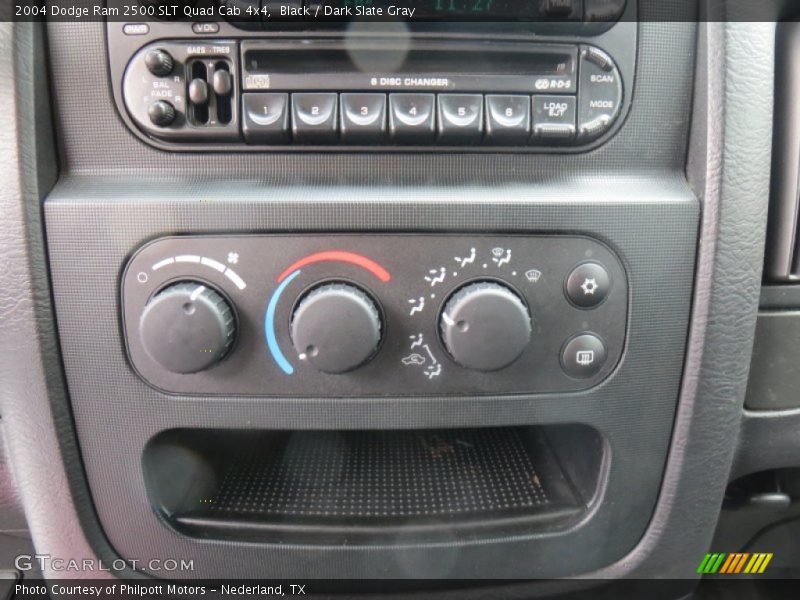 Black / Dark Slate Gray 2004 Dodge Ram 2500 SLT Quad Cab 4x4