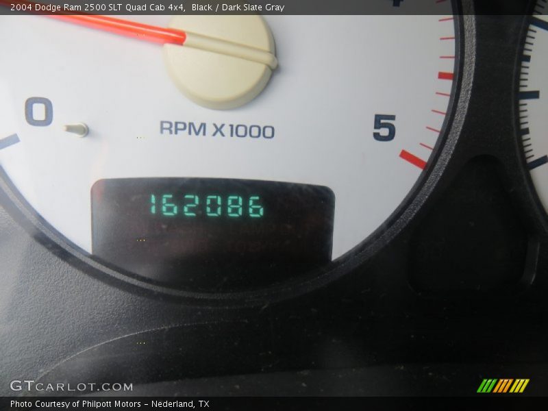 Black / Dark Slate Gray 2004 Dodge Ram 2500 SLT Quad Cab 4x4