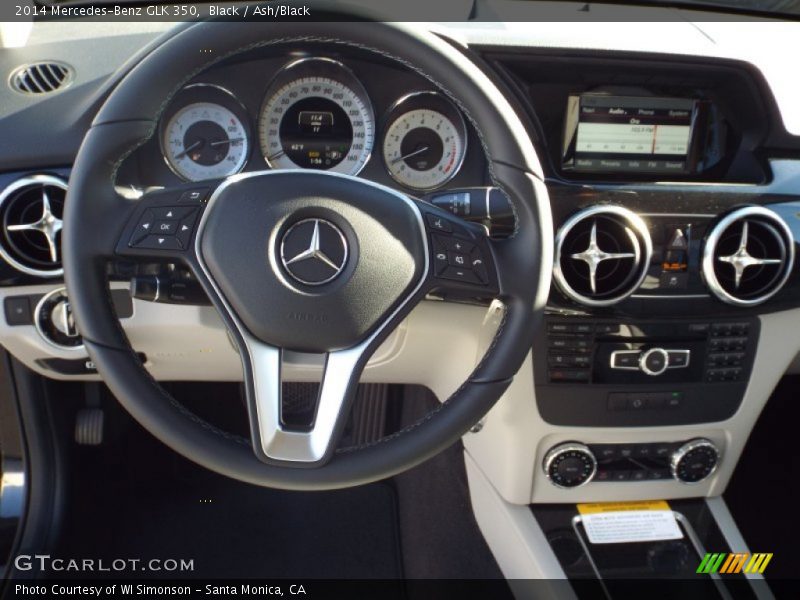 Black / Ash/Black 2014 Mercedes-Benz GLK 350