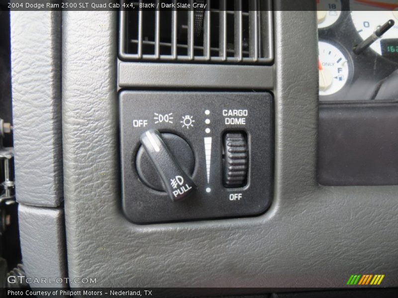 Black / Dark Slate Gray 2004 Dodge Ram 2500 SLT Quad Cab 4x4