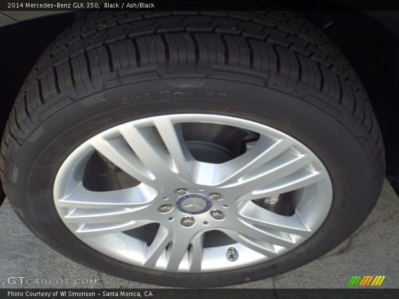 Black / Ash/Black 2014 Mercedes-Benz GLK 350