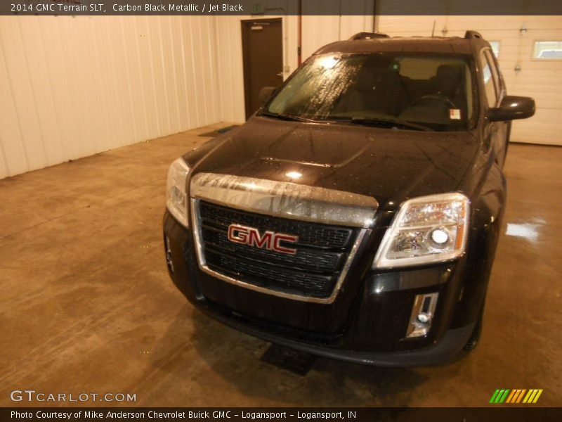 Carbon Black Metallic / Jet Black 2014 GMC Terrain SLT