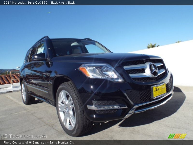 Black / Ash/Black 2014 Mercedes-Benz GLK 350