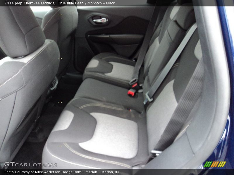 Rear Seat of 2014 Cherokee Latitude