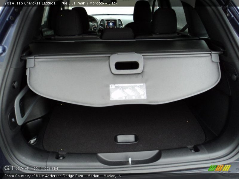 True Blue Pearl / Morocco - Black 2014 Jeep Cherokee Latitude