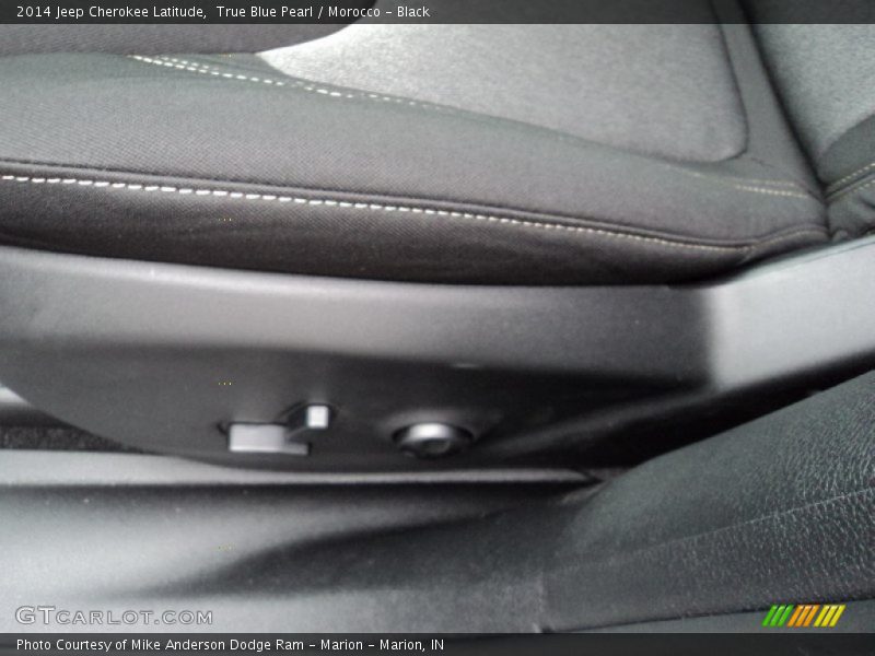 True Blue Pearl / Morocco - Black 2014 Jeep Cherokee Latitude