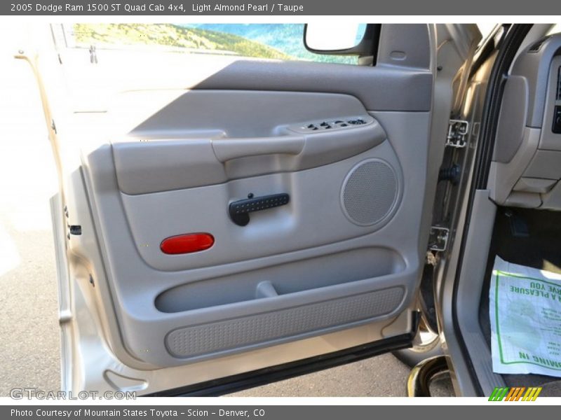 Light Almond Pearl / Taupe 2005 Dodge Ram 1500 ST Quad Cab 4x4