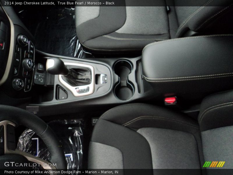 True Blue Pearl / Morocco - Black 2014 Jeep Cherokee Latitude
