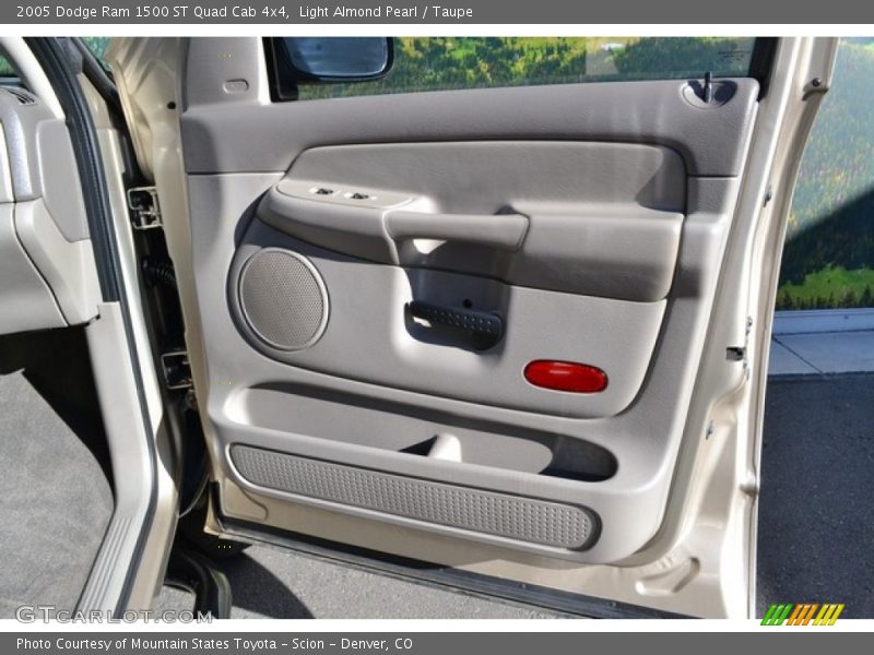 Light Almond Pearl / Taupe 2005 Dodge Ram 1500 ST Quad Cab 4x4