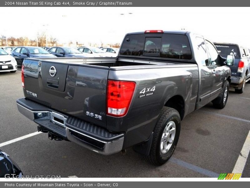 Smoke Gray / Graphite/Titanium 2004 Nissan Titan SE King Cab 4x4