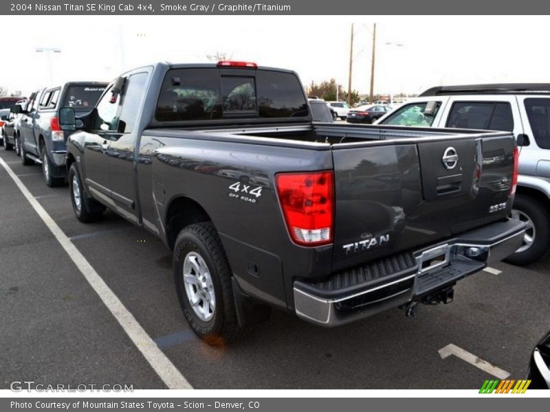 Smoke Gray / Graphite/Titanium 2004 Nissan Titan SE King Cab 4x4