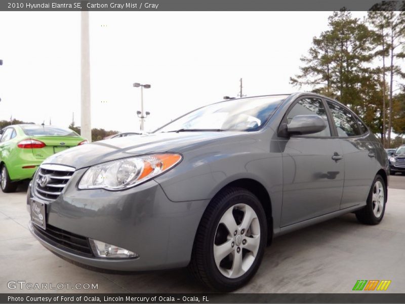 Carbon Gray Mist / Gray 2010 Hyundai Elantra SE