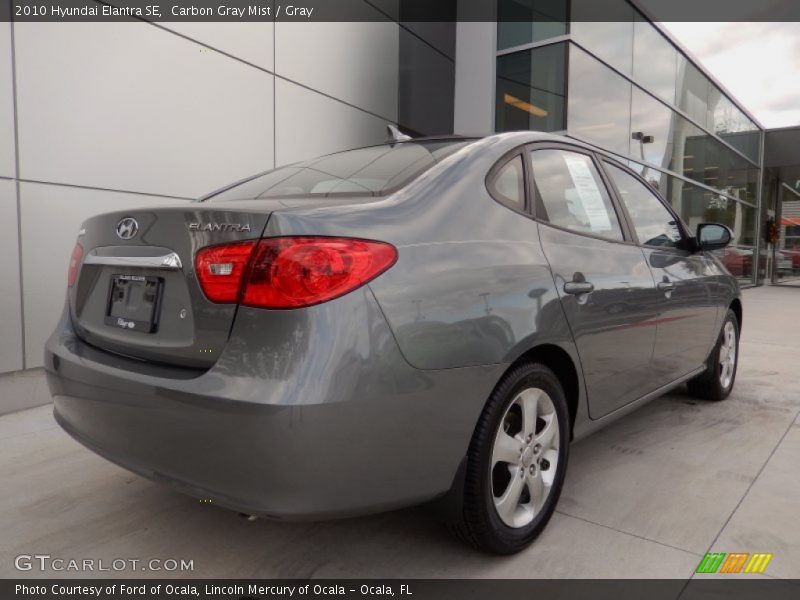 Carbon Gray Mist / Gray 2010 Hyundai Elantra SE