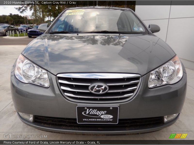 Carbon Gray Mist / Gray 2010 Hyundai Elantra SE