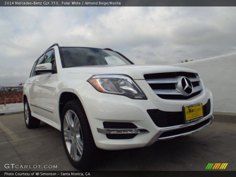 Polar White / Almond Beige/Mocha 2014 Mercedes-Benz GLK 350