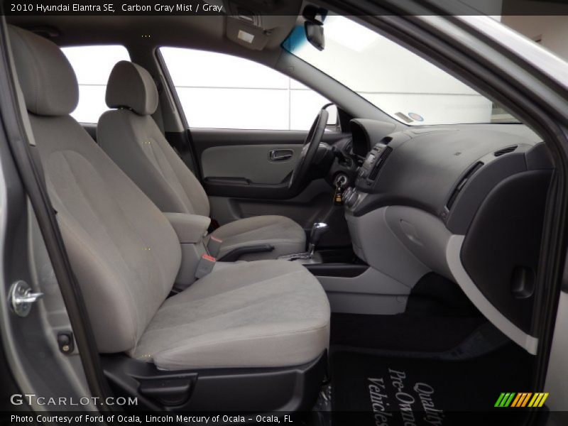 Carbon Gray Mist / Gray 2010 Hyundai Elantra SE