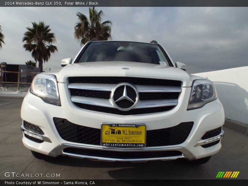 Polar White / Black 2014 Mercedes-Benz GLK 350