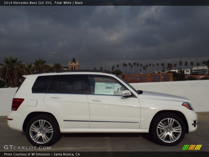Polar White / Black 2014 Mercedes-Benz GLK 350