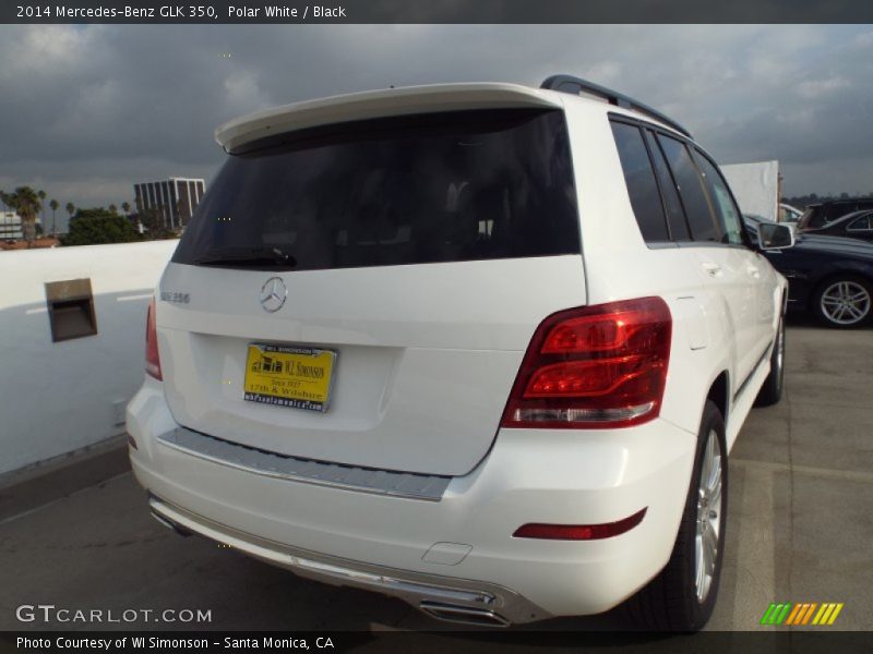 Polar White / Black 2014 Mercedes-Benz GLK 350