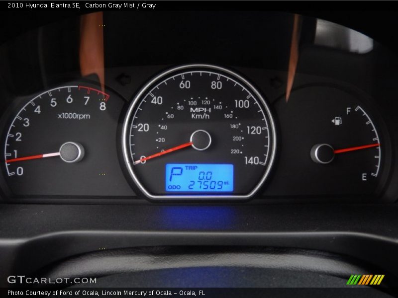 Carbon Gray Mist / Gray 2010 Hyundai Elantra SE