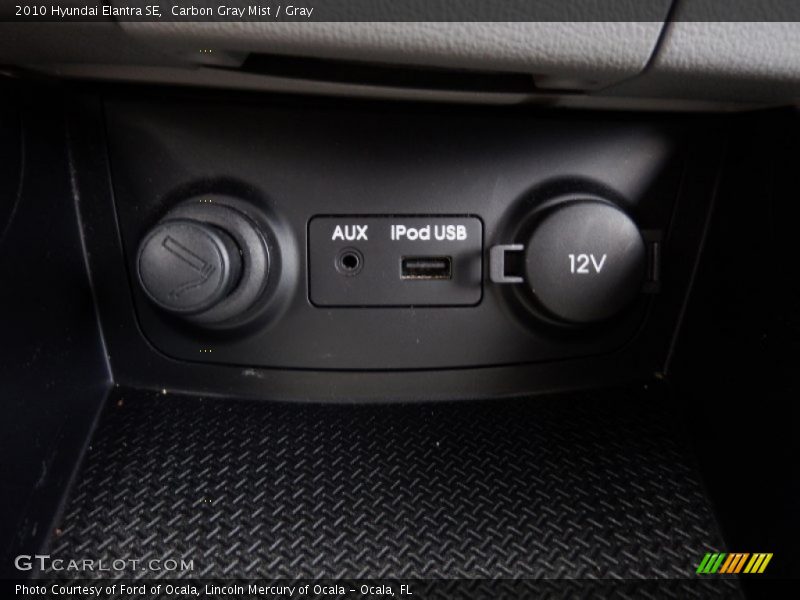 Carbon Gray Mist / Gray 2010 Hyundai Elantra SE