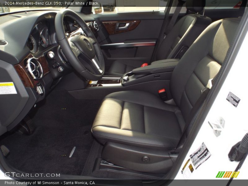 Polar White / Black 2014 Mercedes-Benz GLK 350
