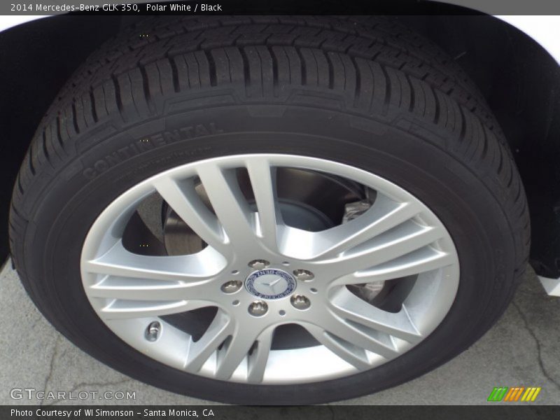 Polar White / Black 2014 Mercedes-Benz GLK 350