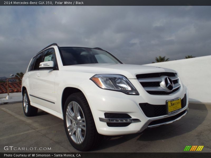 Polar White / Black 2014 Mercedes-Benz GLK 350