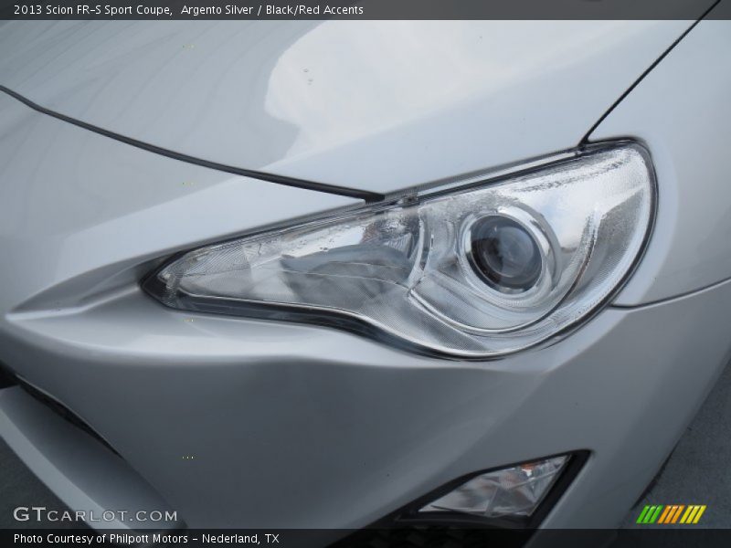 Argento Silver / Black/Red Accents 2013 Scion FR-S Sport Coupe