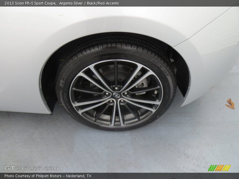 Argento Silver / Black/Red Accents 2013 Scion FR-S Sport Coupe