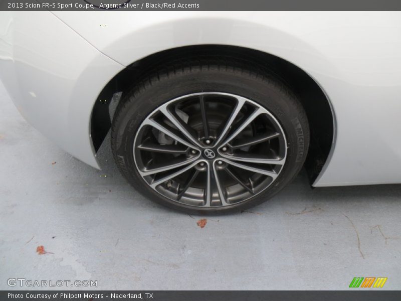 Argento Silver / Black/Red Accents 2013 Scion FR-S Sport Coupe