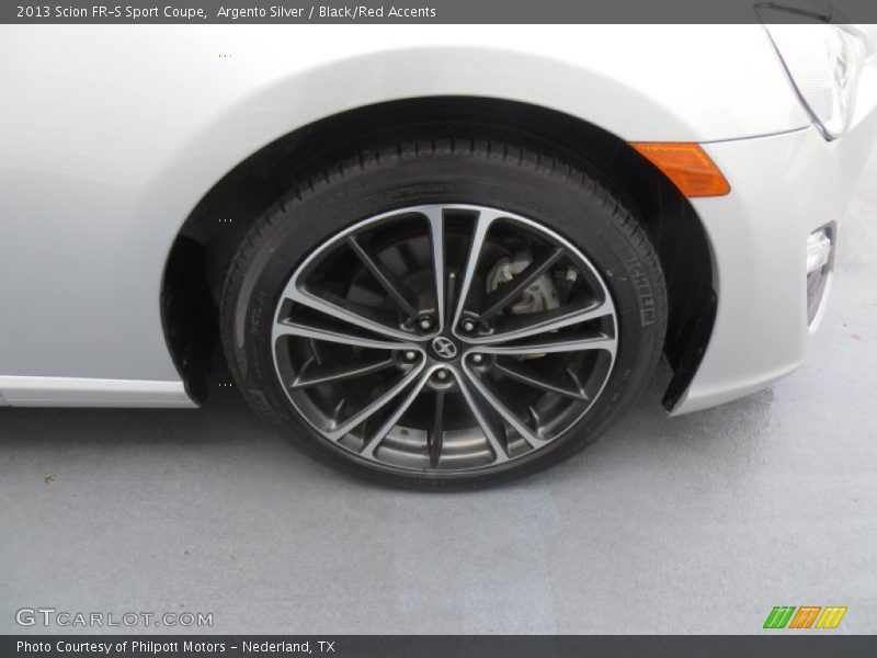 Argento Silver / Black/Red Accents 2013 Scion FR-S Sport Coupe